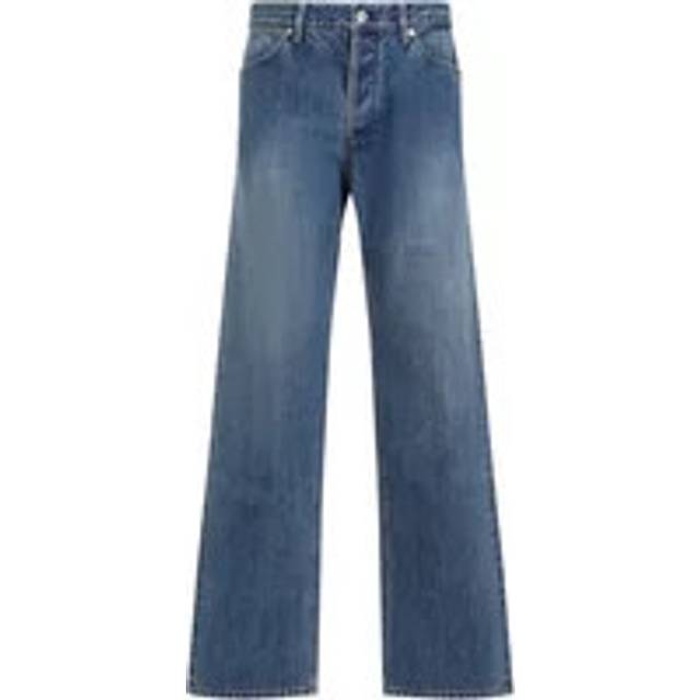 Jil Sander, Straight Jeans, female, Blue, W27, Jeans with Logo