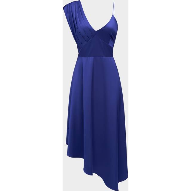 Theia Elsie Handkerchief Hem Dress