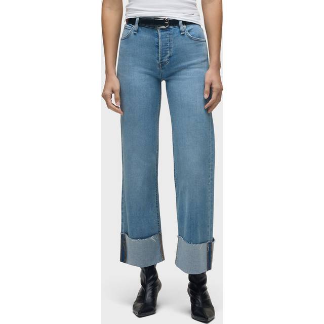 Rosie High-Rise Wide Leg Jean w/ Cuff