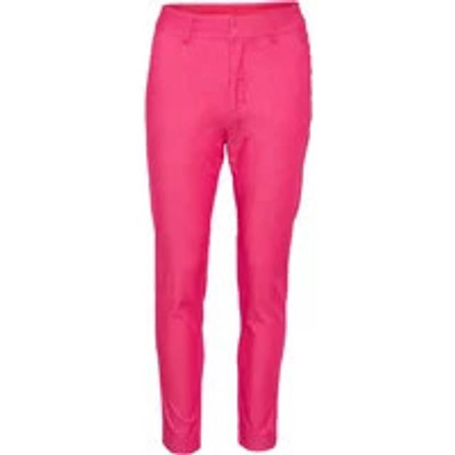 Women's 7/8 chino Trousers KAFFE Lea - Rose
