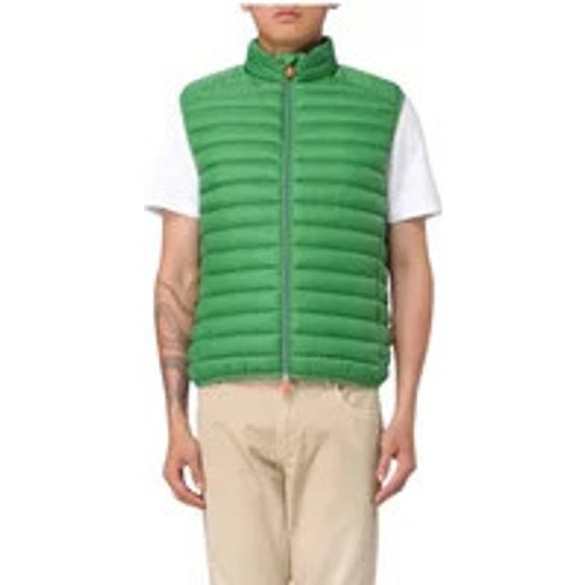 Save The Duck, Jacka, Herr, S, Nylon, Stilren Puffer Väska - green (S)