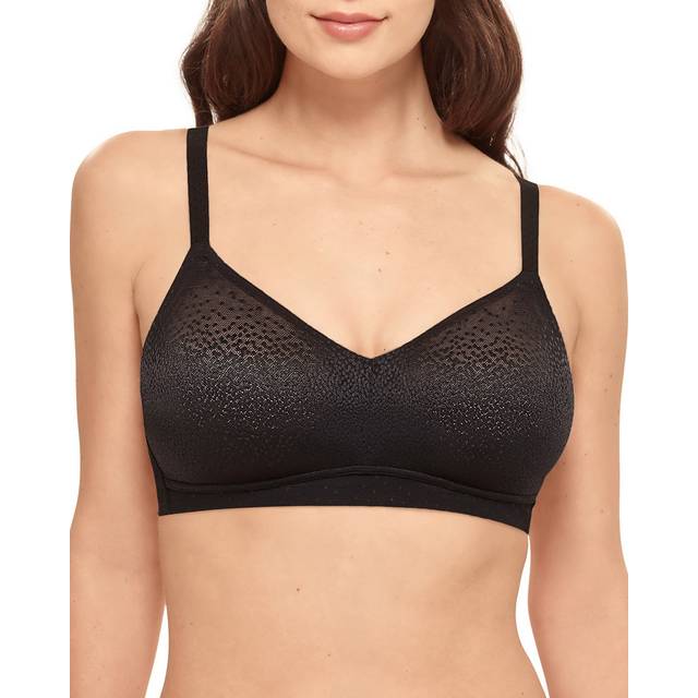 Back Appeal Wire-Free Bra - BLACK - 36F EU (36DDD US)