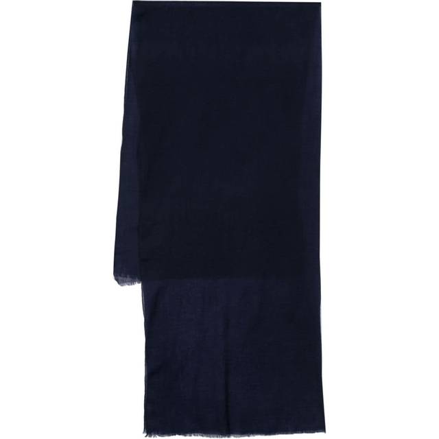 Polo Ralph Lauren - semi-sheer wool scarf - women - Wool - One Size - Blue