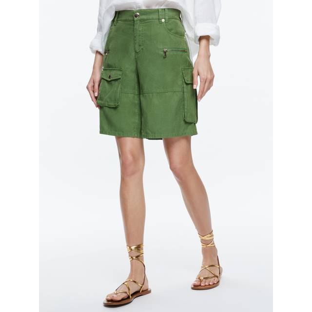 alice + olivia Jaxon Slouchy Fit Cargo Short
