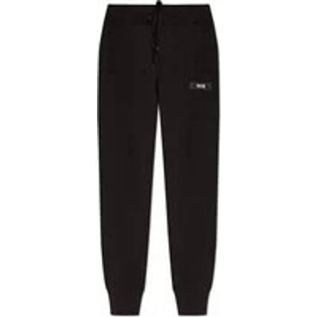 Versace Jeans Couture, Byxor, Herr, XS, Bomull, Sweatpants - black (XS)