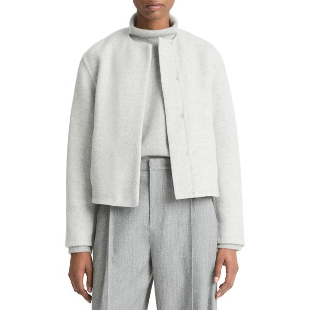Vince Wool-blend jacket - grey (UK 6)