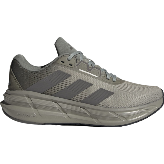 adidas Mens Questar 3 Running Shoes - Khaki, Silver Pebble/Charcoal/Olive, Size 9, Men - Ilver Pebble/Charcoal/Olive