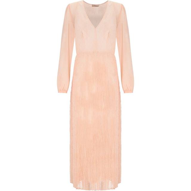 TWINSET PINK LACE LONG DRESS