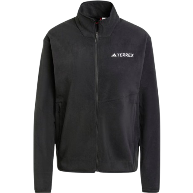 adidas Terrex Multi Full-Zip Fleece - Fleecetr&#xF6;jor - Dam Black M
