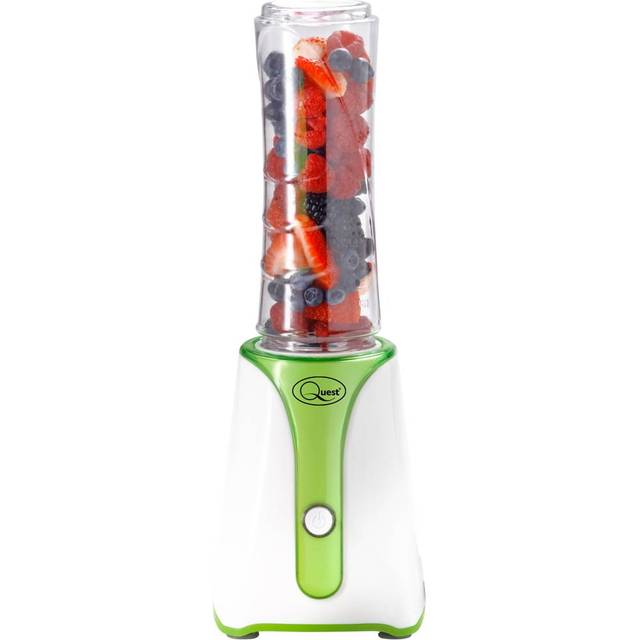 Quest Personal Blender with 2 x 600ml Bottles - Green | TJ Hughes