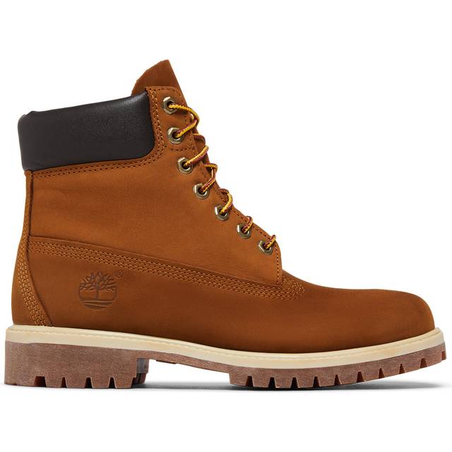 M PREM 6 IN LACE UP WATERPROOF BOOT - DARK WHEAT NUBUCK (11.5)
