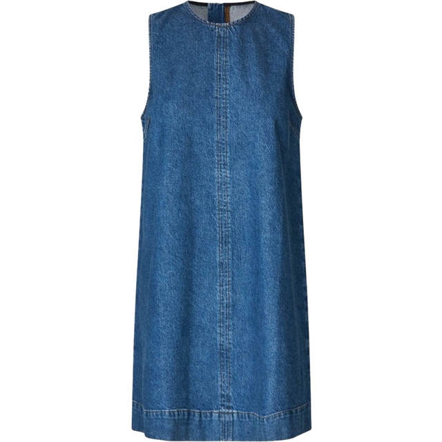 Global Funk Rhiann G Dress - Vintage Blue Wash