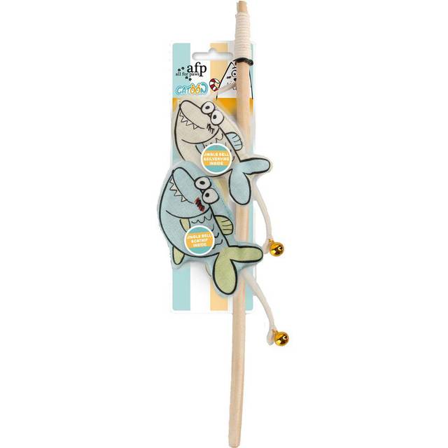 Kattvippa 120cm Silvervine/catnip - Fishes