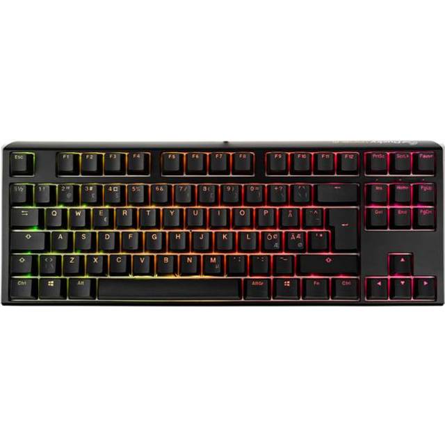 Ducky - One 3 Classic Black TKL Cherry Brown