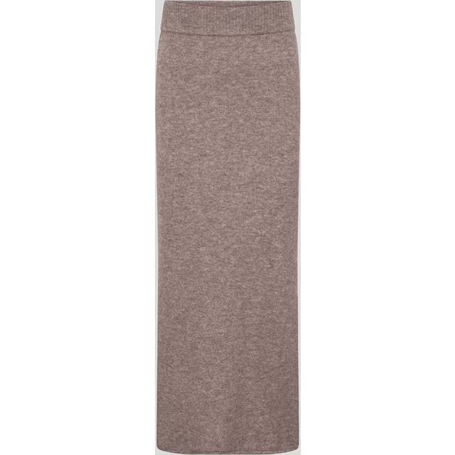 Mora Knitted Skirt, XS, DK TRUFFLE