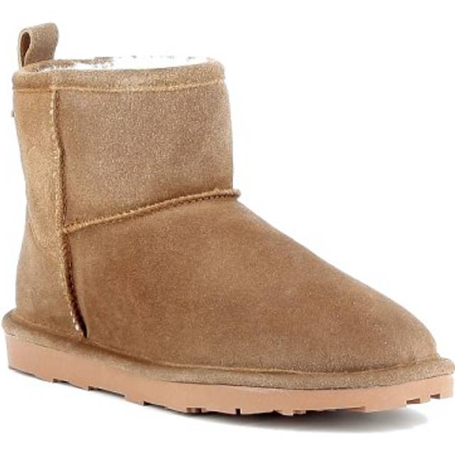Axelda Venezia 39 - Vattentäta Fårskinnsboots Brun/Vit