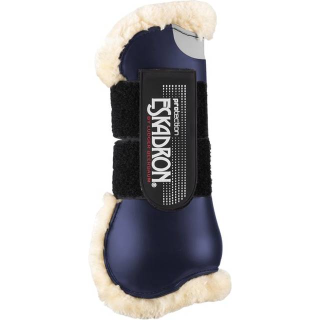 Faux fur horse boots Eskadron Flexisoft - Bleu