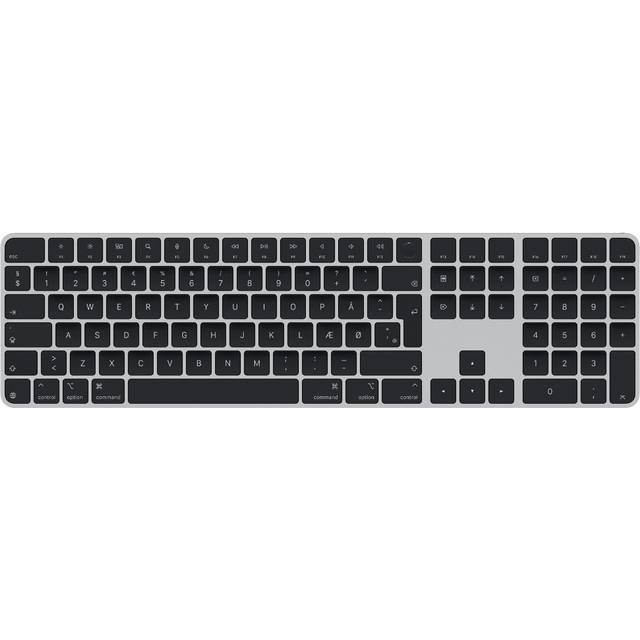 Apple Magic keyboard Universal USB + Bluetooth QWERTY Danish Black MXK83DK/A