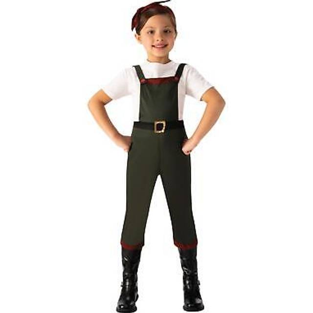 (Medium) Official Forum CF229XL Girls Land Girl Extra Large Children's Costumes Army