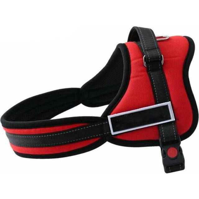 Adjustable Extra Large Dog Harness NO PULL Outdoor Adventure Pet Breathable Vest XL Red