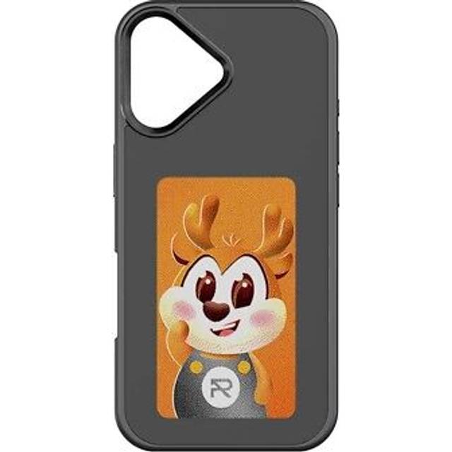 Case For iPhone 16 Plus NFC E Ink Display for Photos Images Black