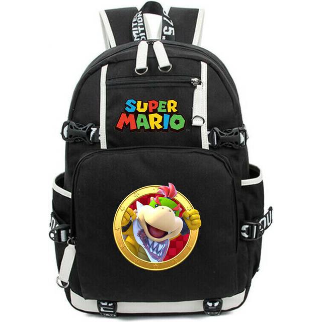 Super Mario Bro Backpack Teenager Boys Girls Book School Bag Shoulder Travel bag