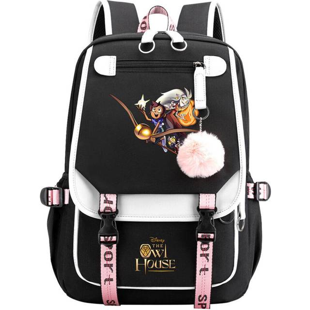 The Owl House Backpack Student School Bags Women Girls USB Shoulder Travel Bags-as the picture-46cmx29cmx16cm