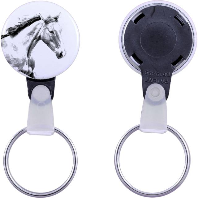 Irish Sport - unique keychain with a horse picture, handmade product, light and handy pendant from Art-Dog brand