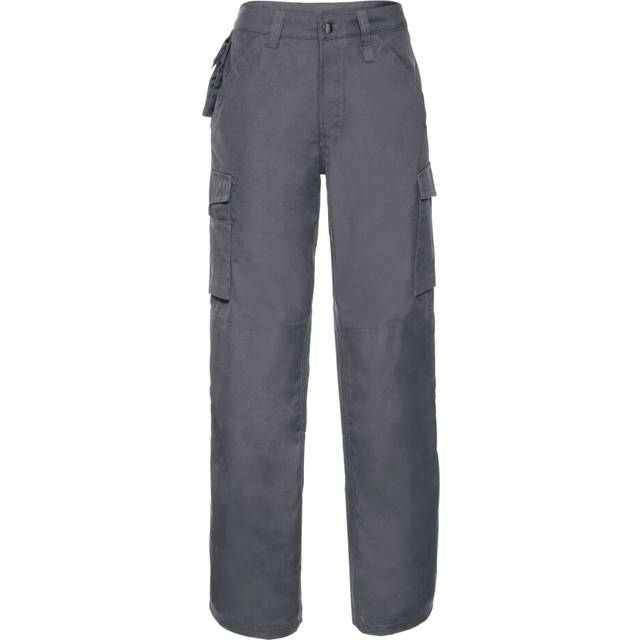 (28L, Convoy Grey) Russell Mens Heavy Duty Work Trousers