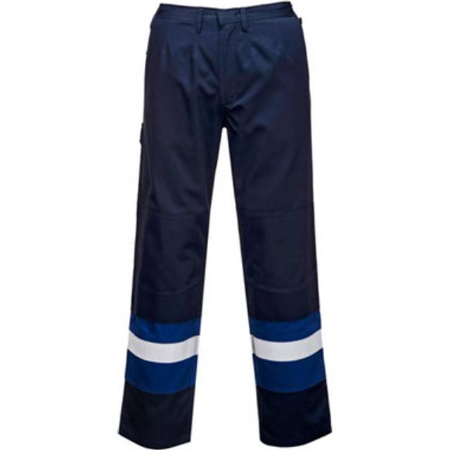 Portwest Bizflame Plus Trouser FR56 Navy/Royal M Colour: Navy/Royal, S