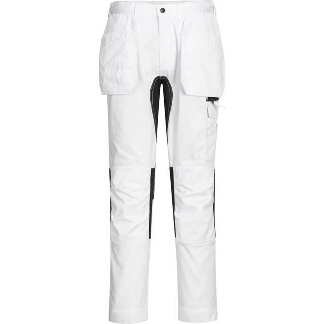 (28R, White) Portwest Mens WX2 Cargo Trousers