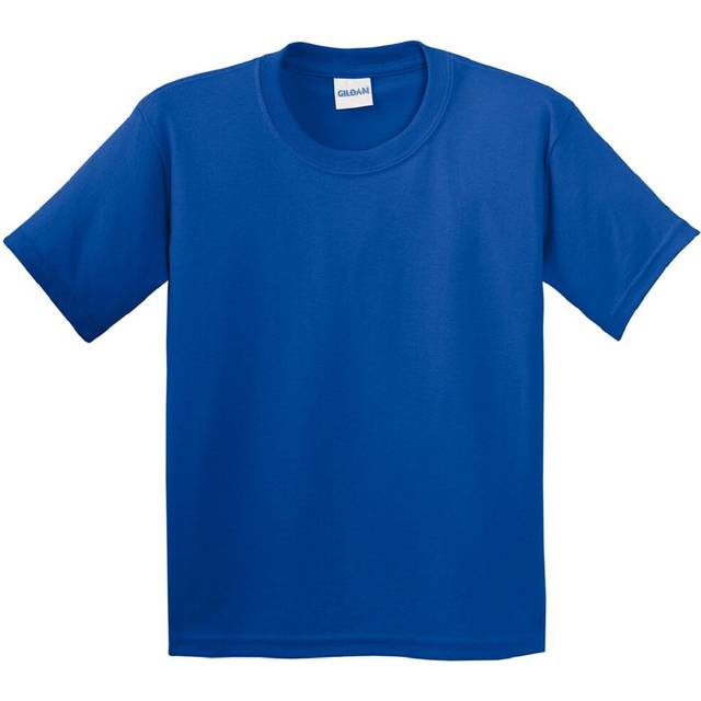 (M, Royal) Gildan Childrens Unisex Soft Style T-Shirt (Pack Of 2)