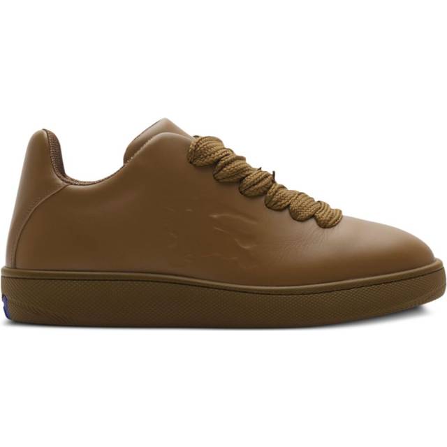 Burberry - Box sneakers - men - Brass/Calf Leather/Polyester/Thermoplastic Polyurethane (TPU)/Polyester/Calf Leather/Goat Skin/Sheepskin - 45 - Brown