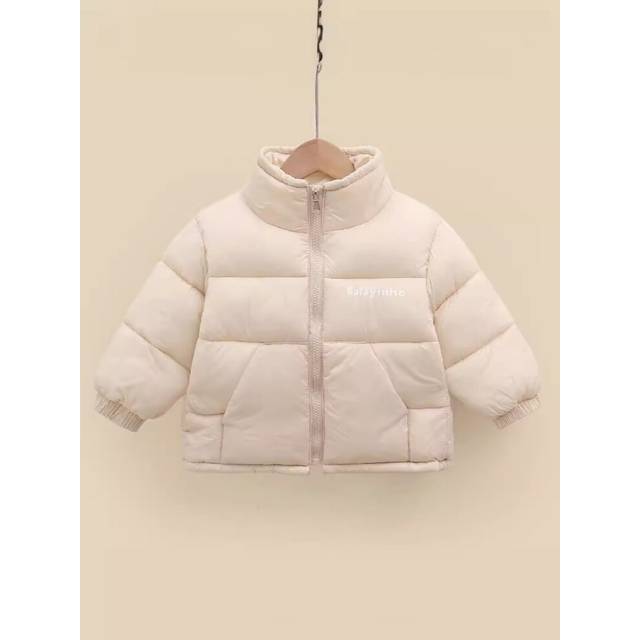 (Beige, 4-5Years) Kids Boys Girls Coat Parka Jacket Outwear frock UK