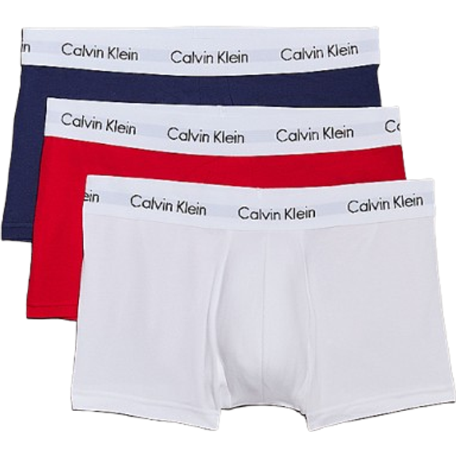Calvin Klein Low Rise Cotton Stretch Trunks, Pack of 3