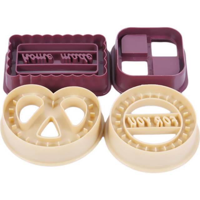 2Set Classic Cookies Shaped Biscuit Cookie Cutter Mold Set