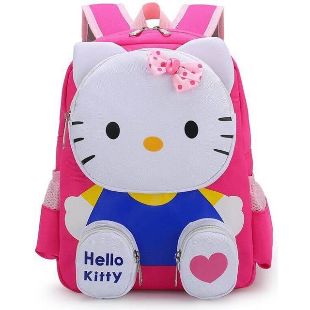 Kids Hello Kitty Cat Backpack Rucksack School Student Handbag Travel Bag Gift AU