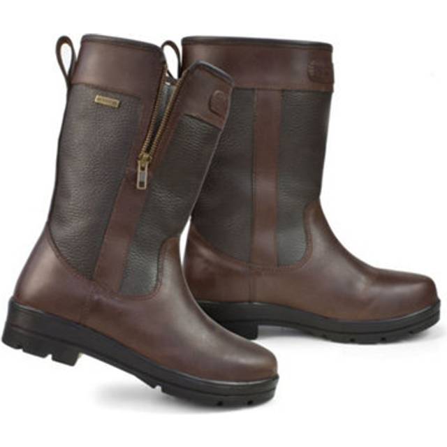 (9.5 UK, Brown) Brogini Unisex Adult Abruzzo Leather Country Boots