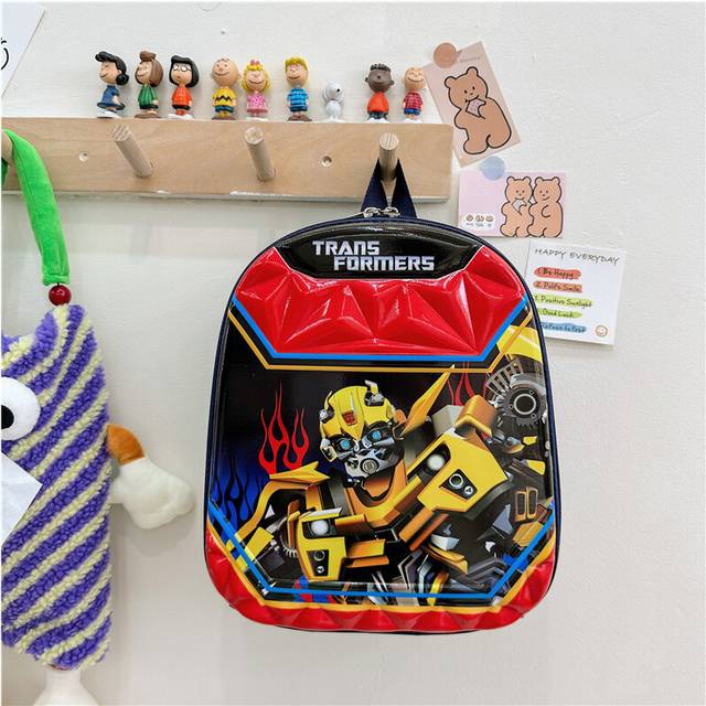 (Bumblebee) Adorable Cartoon Kids Backpack For Toddlers 14 Years Old With Cute Hard Shell Design