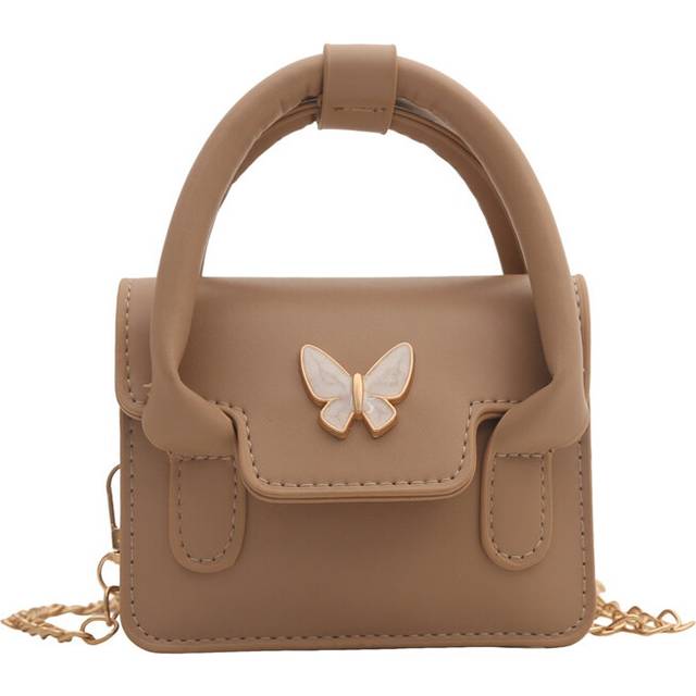 (Khaki) Urban Chic Small Rectangular Handbag For Women With Magnetic Closure