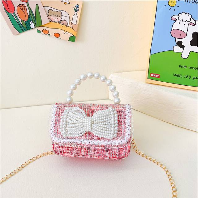 (Style Two Red) Stylish Mini Crossbody Bag For Girls Available In Multiple Cute Colors And Patterns