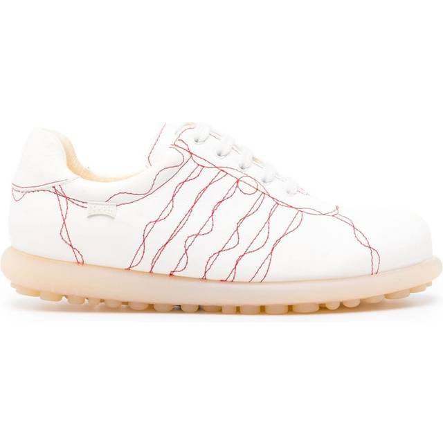 Camper - Pelotas Ariel decorative-stitching sneakers - women - Leather - 37 - Neutrals