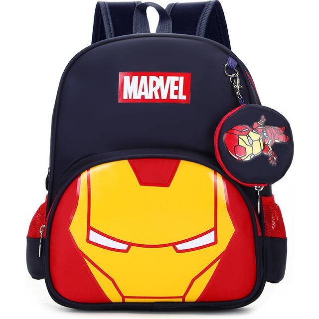 (Navy Blue) Stylish Korean Design Kids Backpack Large Capacity Shockproof School Bag For Boys Girls