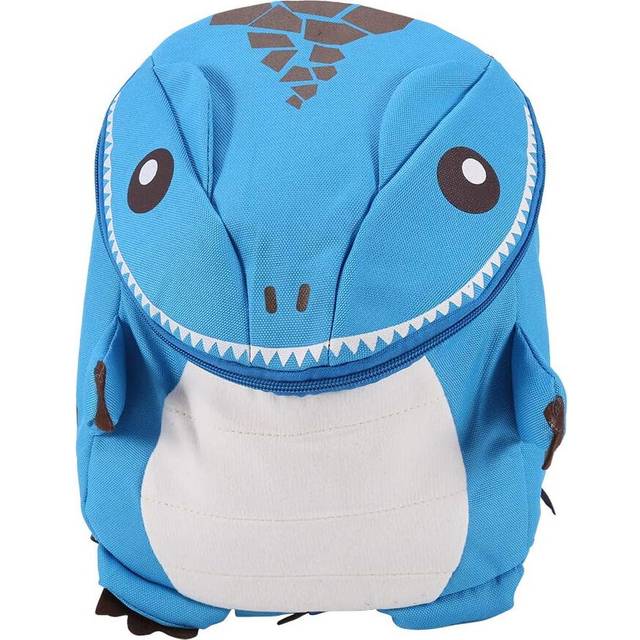 (Blue) 3D Toddler Dinosaur Backpack Cartoon Kindergarten School Backpack for Boys Girls