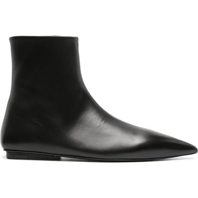Marsèll - flat leather boots - women - Calf Leather/Calf Leather/Calf Leather - 38 - Black