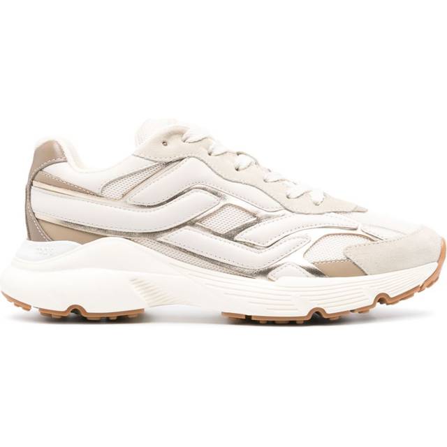 Tod's - panelled leather sneakers - women - Leather - 37.5 - Neutrals