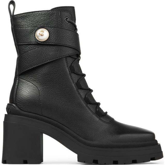 Jimmy Choo - 80mm Noemi boots - women - Leather - 37 - Black