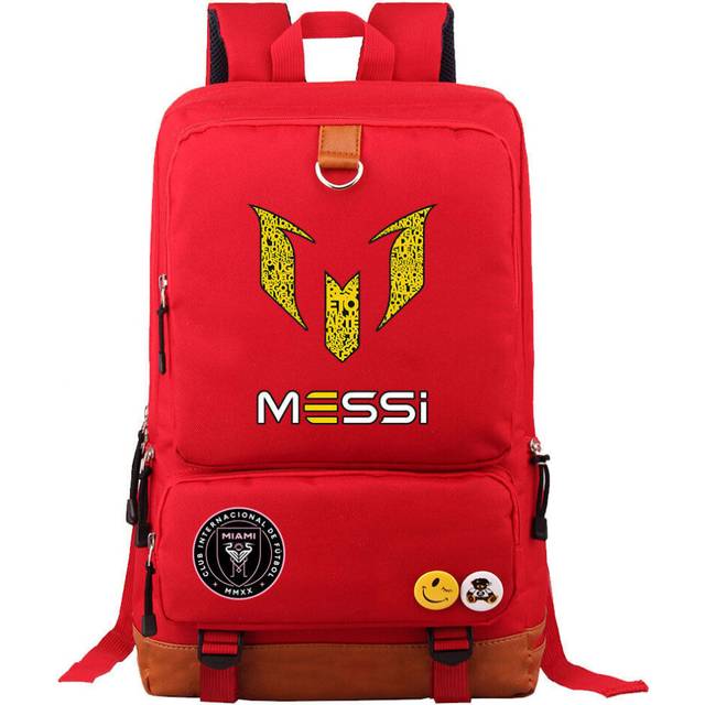 Football Printed Teenagers Schoolbags Boys and Girls Backpacks-as the picture-44CMX29CMX14CM
