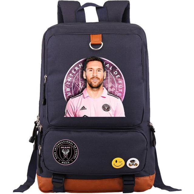 Football Printed Teenagers Schoolbags Boys and Girls Backpacks-as the picture-44CMX29CMX14CM