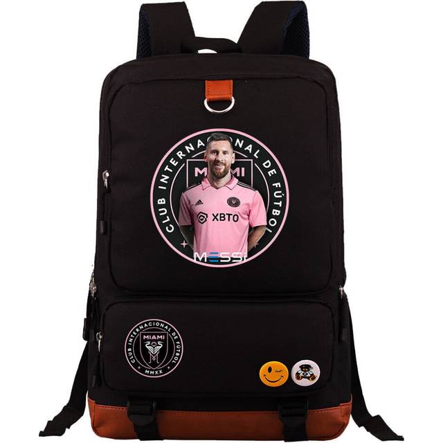 Football Printed Teenagers Schoolbags Boys and Girls Backpacks-as the picture-44CMX29CMX14CM